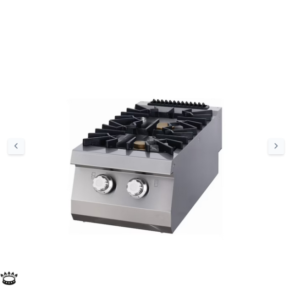  Εστία Premium - 2 καυστήρες - αέριο - μονή μονάδα - 90cm Deep